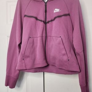 Nike Tech Fleece Women's Pink Zip-Up Hoodie